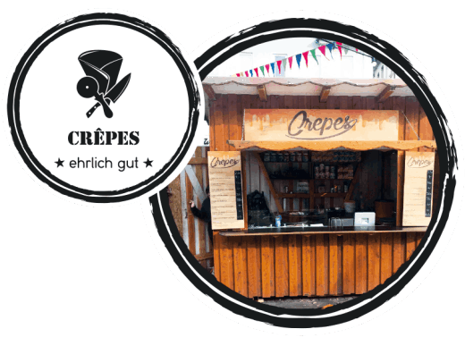 Mieten Sie unsere Crêpes-Laube